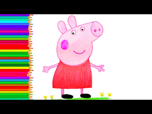 Como Desenhar a Peppa Pig - (How to Draw Peppa Pig) - SLAY DESENHOS #105 