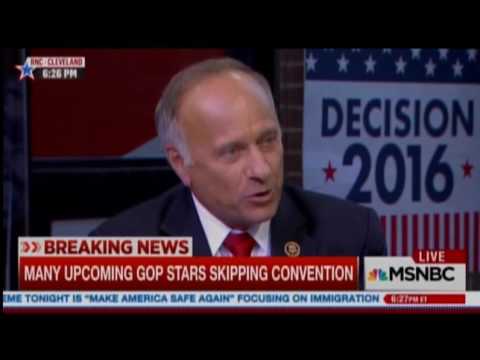 Steve King Asks: What Have Minorities Contributed To Civilization?