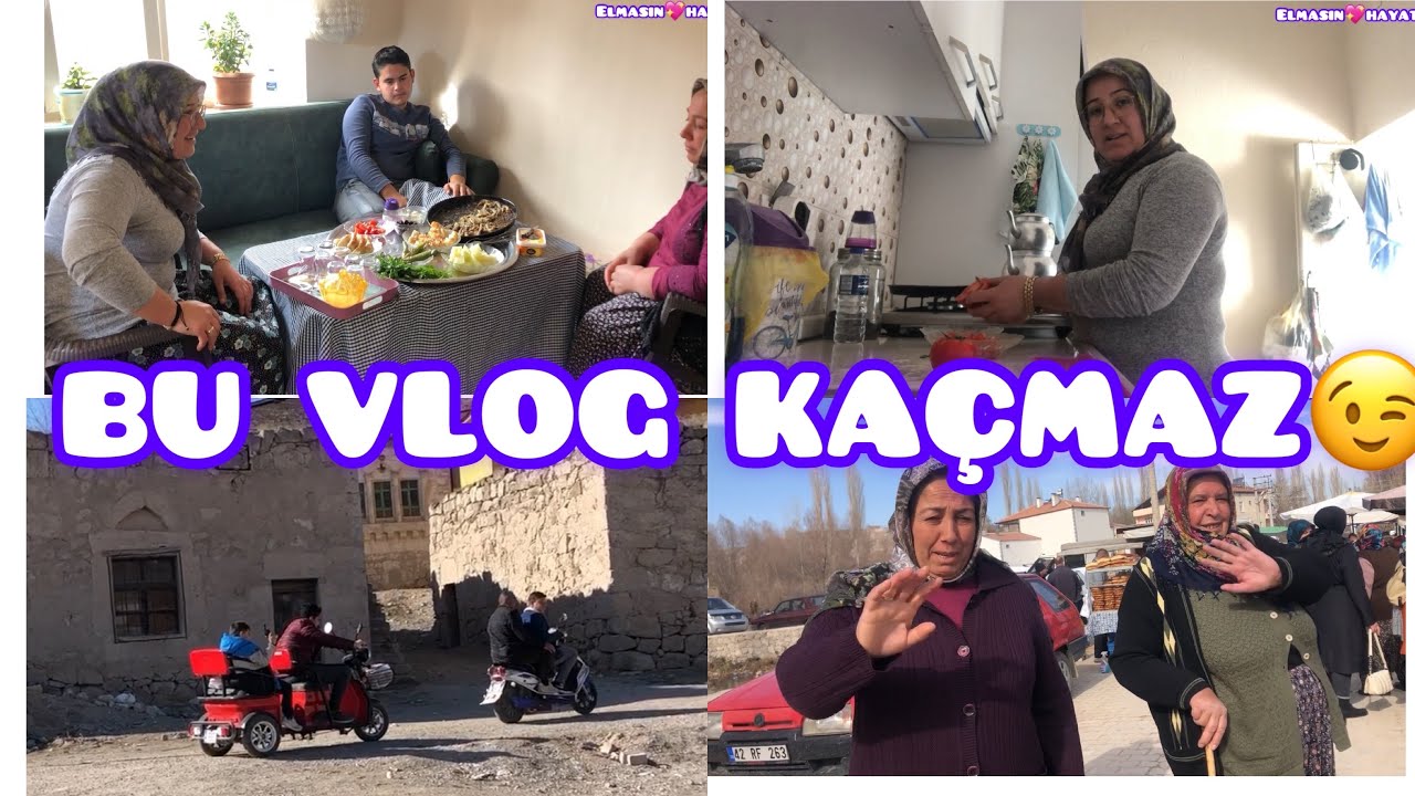 ÇİKOLATA🍫TADINDA VLOG✅PAZARTESİ GÜNÜ🎁PAZARA GİTTİM📹KAYNANA GÜNÜM🍽SOBADA BÖREK PİŞTİ ÇAYLI SOHBET