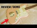 Le meilleur fender jazzmaster mexicain   revue  cme player series fender jazzmaster