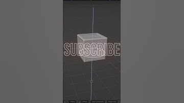 Making Simple Sci-fi cube in blender #blendertutorial #blender #3dmodeling#sci-ficube#bledner3d
