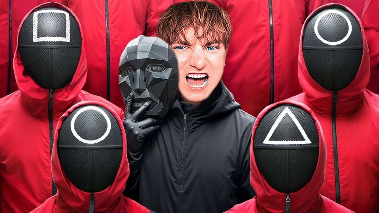 VYTVOŘIL jsem VLASTNÍ SQUID GAME v REÁLNÉM ŽIVOTĚ!