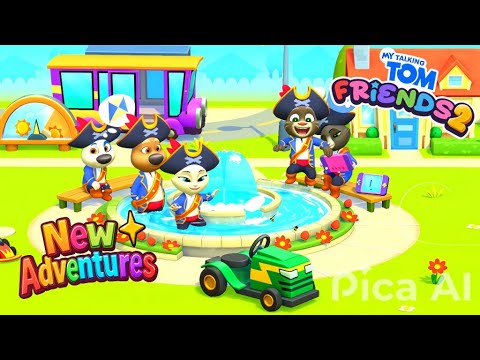 Crazy Day with Tom & Friends 🤪 Full Version | My Talking Tom Friends 2