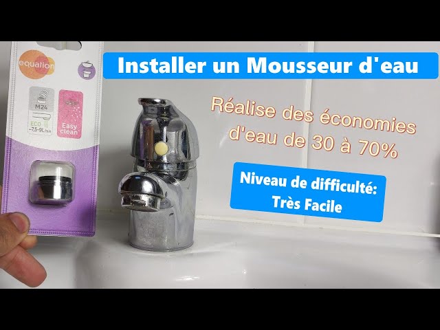 Mousseur robinet evier, M24 easy clean, EQUATION