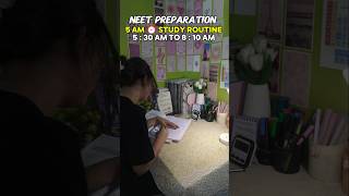 5 am ⏰ morning study routine | neet 2027 aspirant #shorts #motivation #studywithme #neet2027
