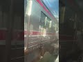 Kereta KRL Commuterline Jabodetabek 07:08 Memasuki Stasiun Jakarta Kota.