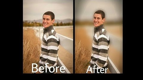 How To Blur Backgroud Like Professional in | PS Touch| Android