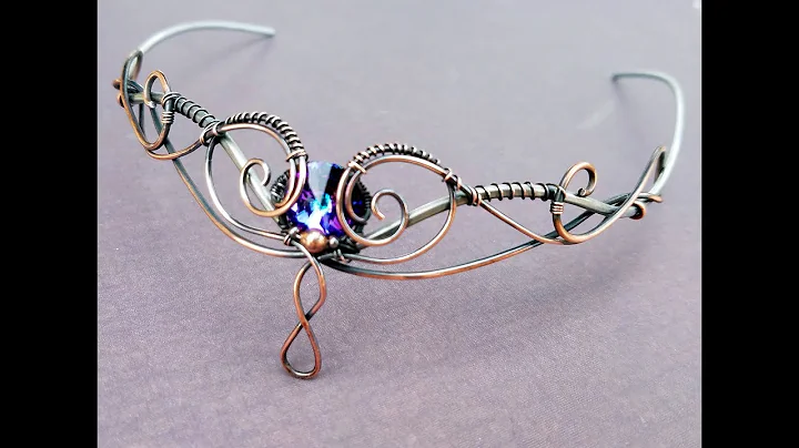 Wire Wrapping Tutorial - Fairy Elven Headdress for...