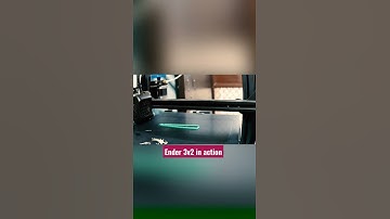 Ender 3v2 one hour print timelapse