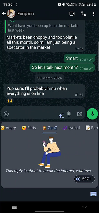 Use AI to reply to WhatsApp chats!🚀 #android #ai #whatsapp