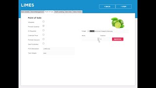 POS Built with Microsoft Access - Item Management