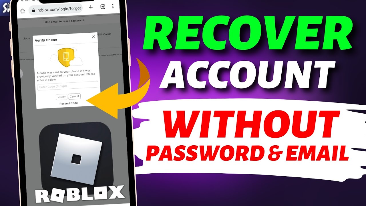 HOW TO RECOVER HACKED ROBLOX ACCOUNT/PASSWORD (NEW METHOD) 😱 + TIPS 