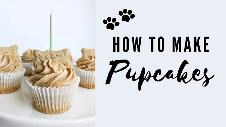 HOMEMADE DOG CUPCAKES: Baking Pupcakes for Chip’s First Birthday