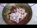 Highway Dhaba Kadhai Chicken | Desi Style Simple Masala Chicken Gravy | Indian Street Food