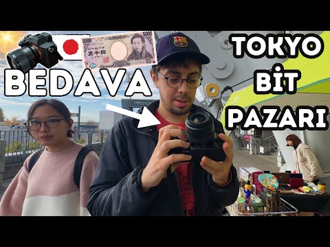 BEDAVA JAPON ÜRÜNLERİ | Tokyo'nun EN BÜYÜK Bit Pazarına Gittim