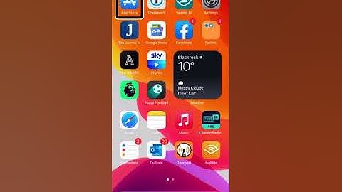 iOS 14 with VoiceOver - New Back Button Menu