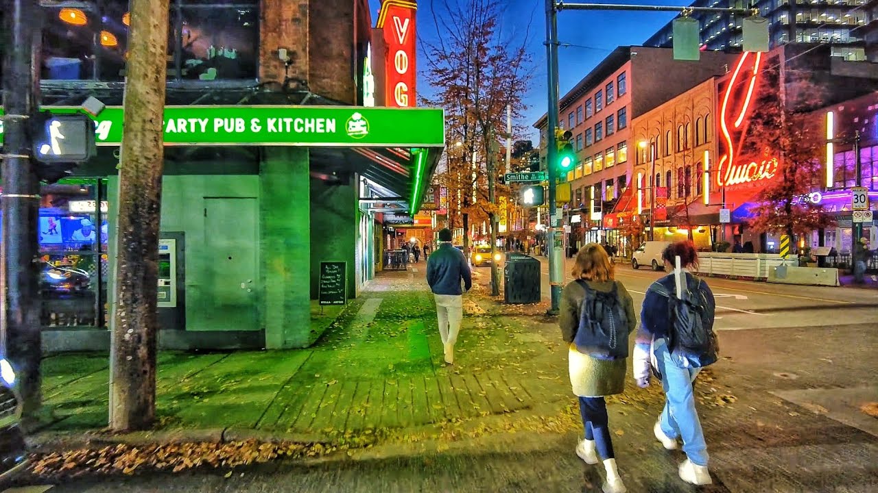 Vancouver Walk Downtown Van Yaletown Fairview YouTube