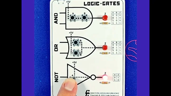 Logic Gates Learning Kit #logic #gate #shorts #electronics