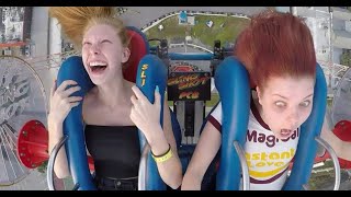 Kids Passing Out | Funny Slingshot Ride Compilation