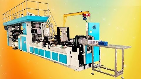 Fully Automated 6-Color Napkin Machine with CI Flexo Printing & Foil Stamping