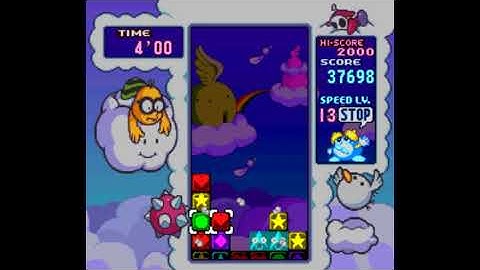 Tetris Attack - Endless Mode 99999 score run in 8:25