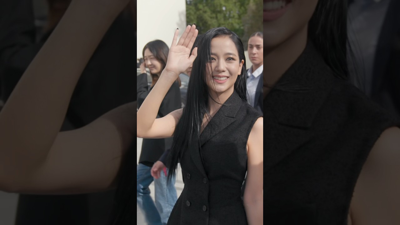 Turning heads all over town, JISOO does #DiorSS24
