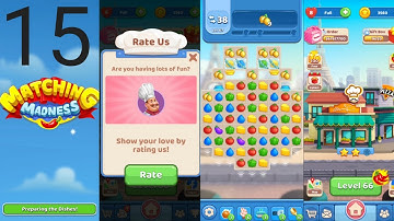 Matching Madness: Match 3 Puzzle games. Level 66 - 67  #tinytacticsgames