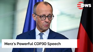 WATCH: German Chancellor Friedrich Merz’s Powerful COP30 Speech | Germany Bold Climate Vision | AC15