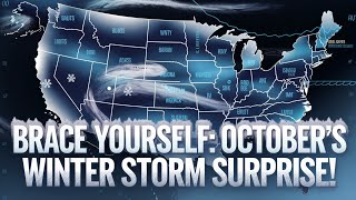 Brace Yourself: October's Winter Storm Surprise!#ArcticOscillation2025#EarlyColdUS#FallPatternShift
