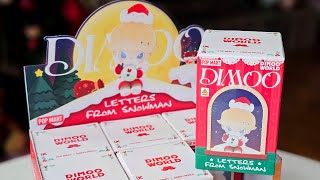 ☃️ DIMOO: Letters From Snowman blindbox CASE!
