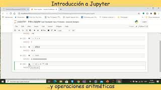 Introducción a Python 3.x - Parte 2: Primeros pasos con Jupyter Notebook
