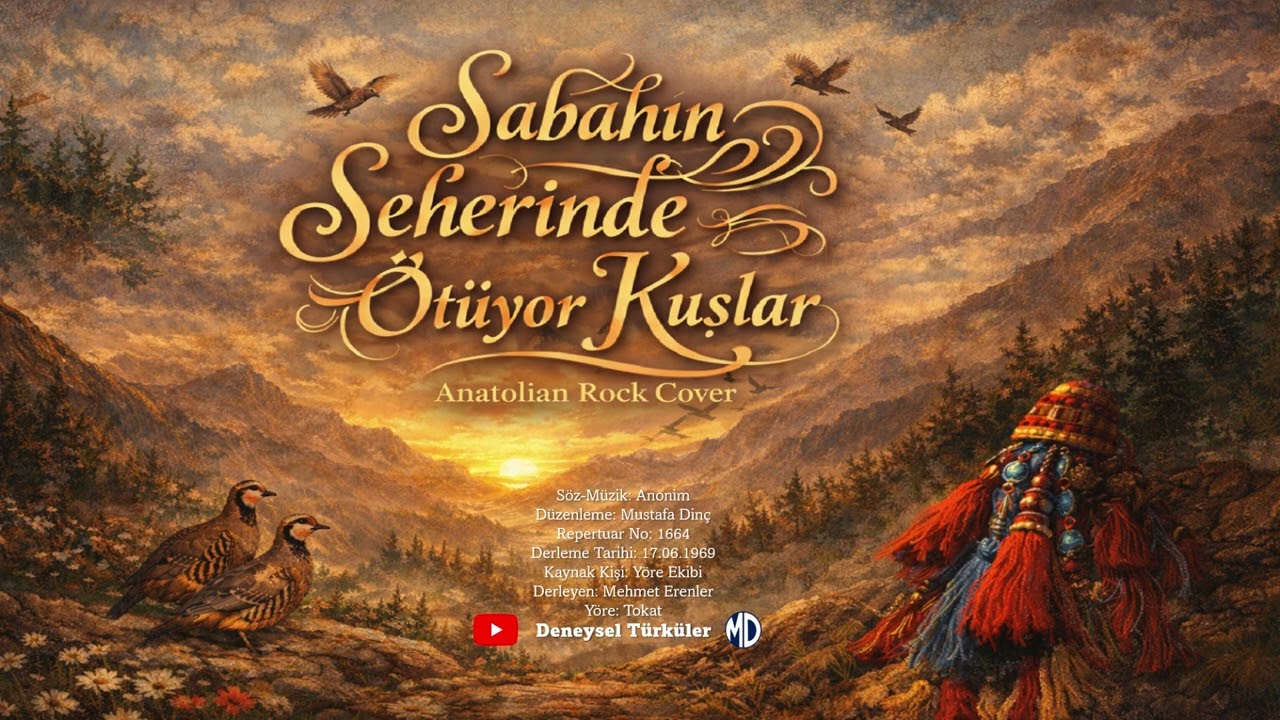 Sabahın Seherinde Ötüyor Kuşlar | Anadolu Rock Cover | Söz-Müzik: Anonim Düzenleme: Mustafa Dinç
