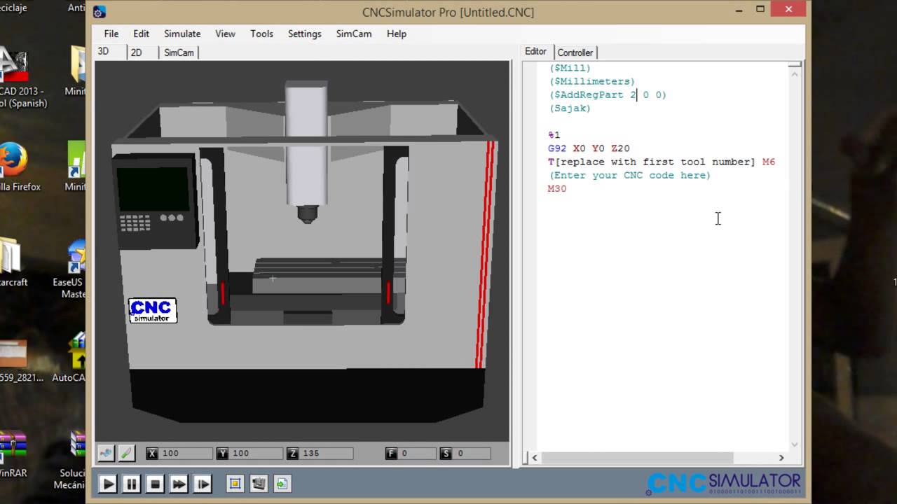 swansoft cnc simulator