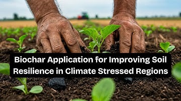 Biochar Application for Improving Soil Resilience in Climate Stressed Regions