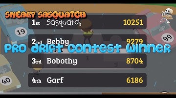 Sneaky Sasquatch Walkthrough - Pro Drift Contest Winner (Apple Arcade)