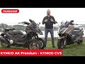 💎 Kymco estrena segmento Premium / Kymco AK 550 Premium y CV3  / Presentación /  Test / Review 4K /