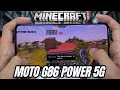 Motorola Moto G86 Power test game MineCraft | Dimensity 7400