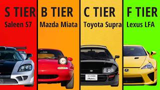 Performance Car TIER LIST!