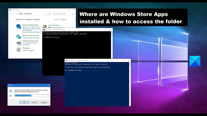 Where are Windows Store Apps installed & how to access the folder
