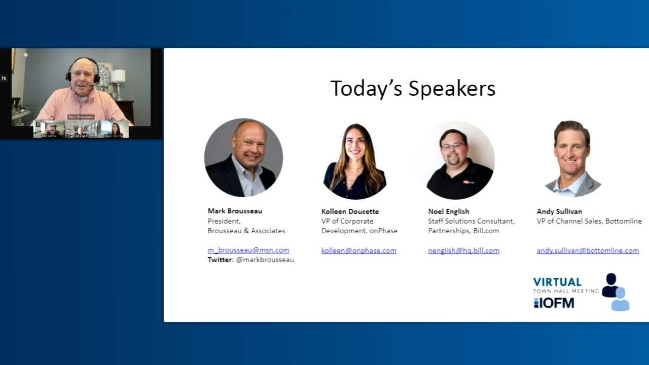 IOFM Virtual Town Hall: Get Answers to Your Biggest AP Challenges