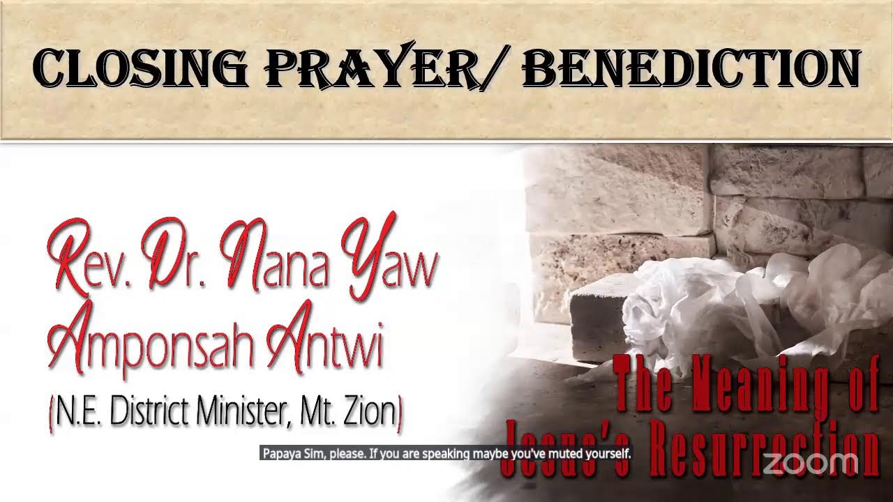 Virtual Sunday Church Service: "The Meaning of Jesus's Resurrection"