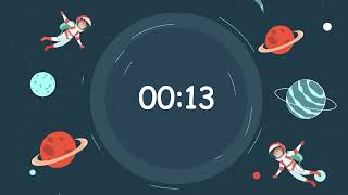 Space Dive: Countdown to Adventure | Motion Graphics & 2D Animation