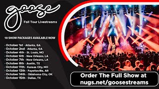 Goose 10/8/2022 Stubb’s Bar-B–Q, Austin, TX