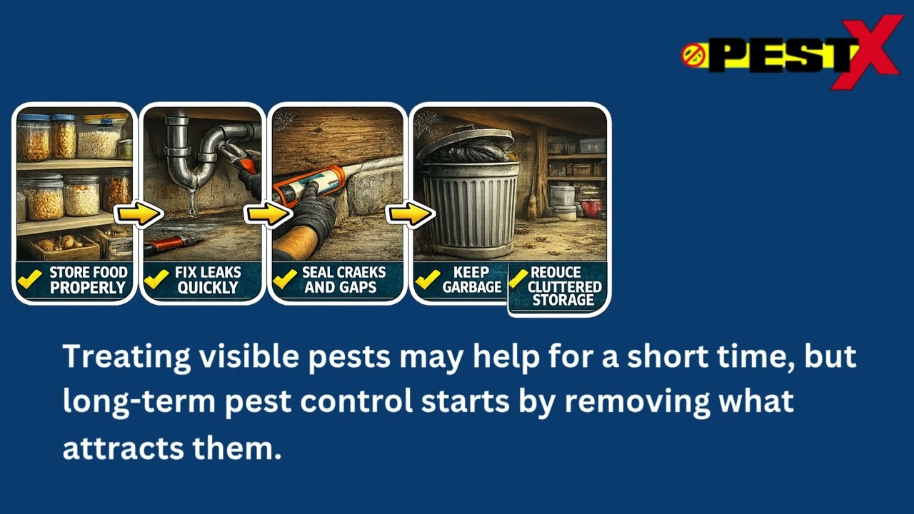 ⁣The Most Common Causes of Pest Infestations