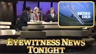 WLS Channel 7 - Eyewitness News Tonight - &quot;Record Cold&quot; (Complete Broadcast, 1/11/1982) 📺