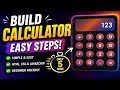 “Build a Modern Calculator using HTML CSS JavaScript.