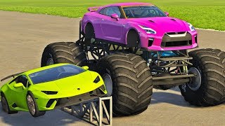 Epic High Speed Jumps - #1 Beamng Drive Crash Compilation
