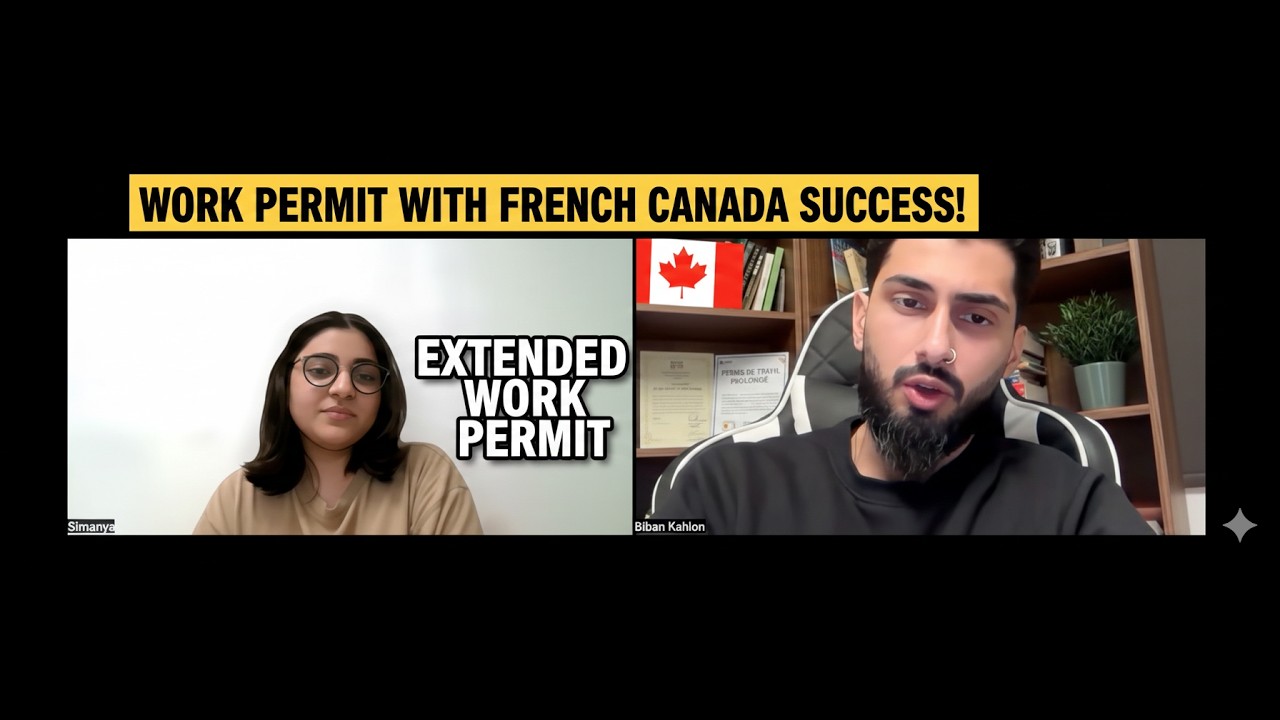 How She Passed Her French Exam & Extended Her Work Permit in Canada