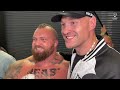 Tyson Fury THANKS Eddie Hall after BATTLE w/ Brother Tommy Fury