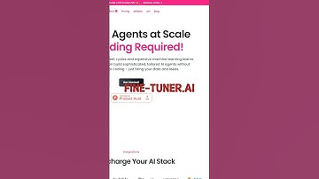AI Tools - Fine-Tuner.ai #shorts